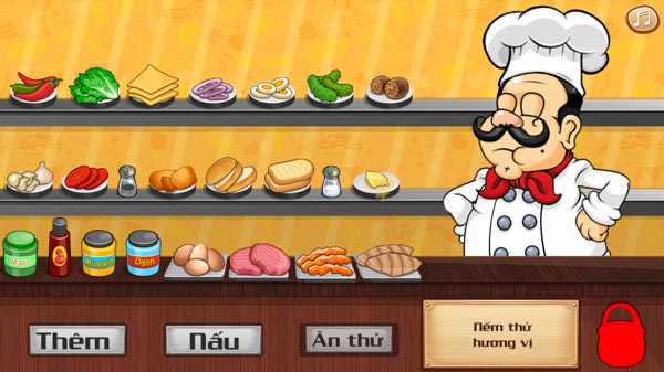 Và thưởng thức món ăn