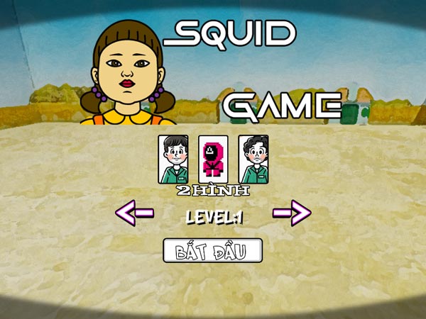 Chơi game Tìm hình Squid Game - GameVui