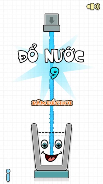 Chơi game Đổ nước 9 - GameVui