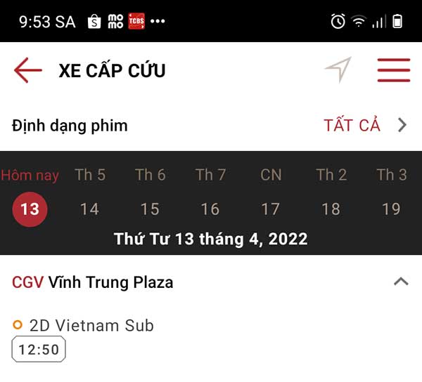 Chọn thời gian, địa điểm