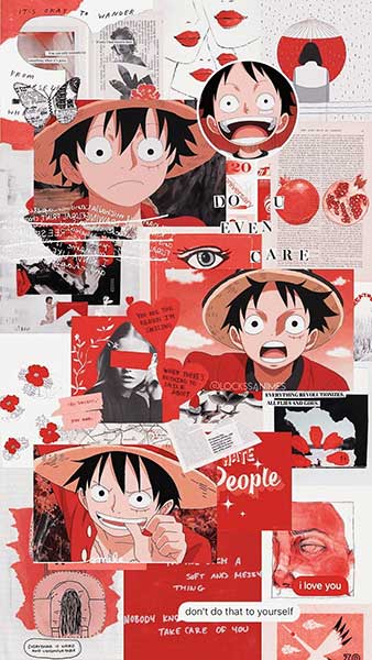 Hình nền Luffy Aesthetic