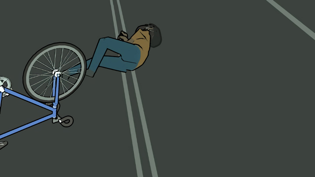 Cảnh ngã xe đầy thương tâm