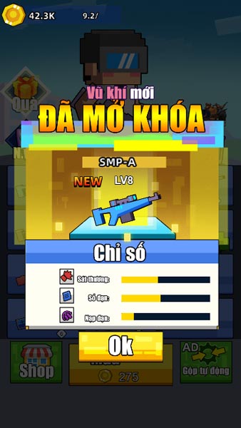 Hệ thống vũ khí súng đa dạng