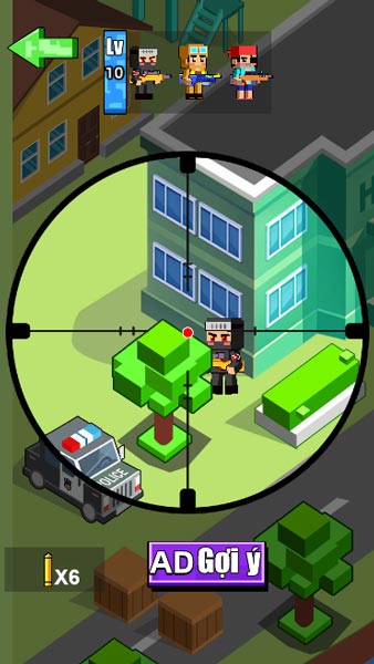 Ngắm và tìm đúng mục tiêu