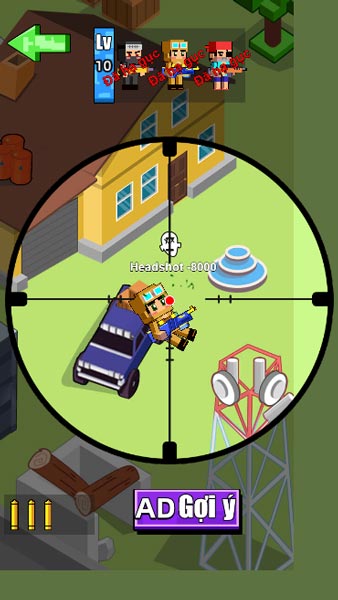 Hạ gục kẻ xấu từ xa