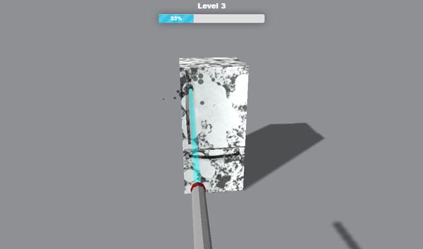 Phun tia nước càng chính xác càng tốt