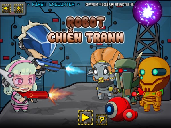 Chơi game Robot chiến tranh - GameVui