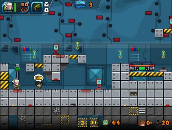 Giải cứu toàn bộ con tin