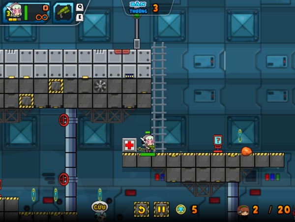 Tìm kiếm nguyên liệu nâng cấp, vật phẩm cần thiết