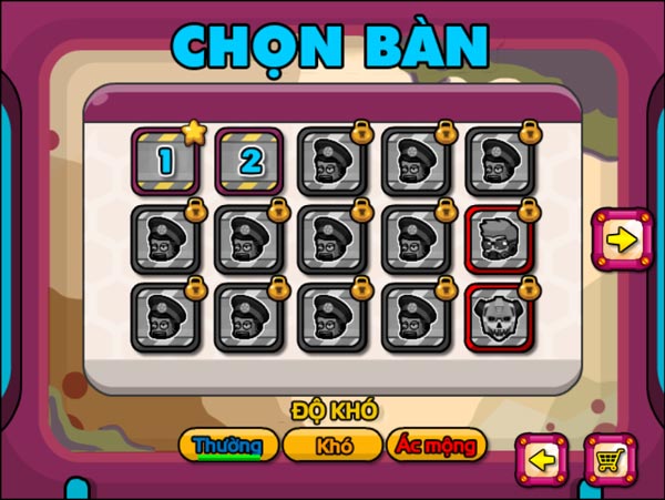 Có tổng cộng 20 cấp độ