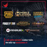 Lịch thi đấu Esport tại SEA Games 31
