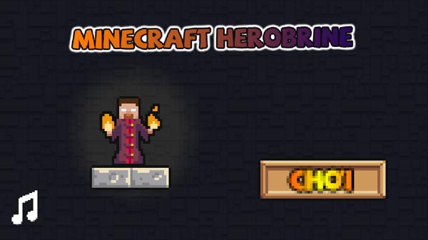 Chơi game Minecraft Herobrine - GameVui