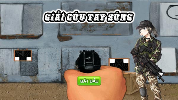 Chơi game Giải cứu tay súng - GameVui
