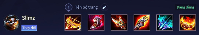 Trang bị của Slimz