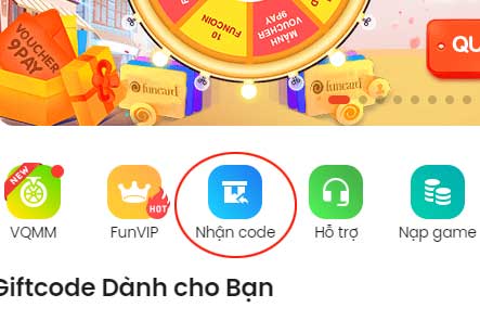 Nhận code