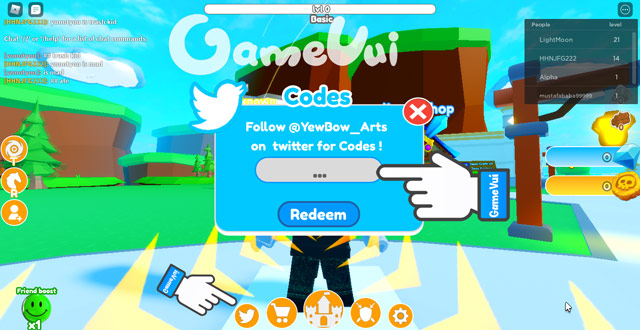 Cách nhập code Warriors Army Simulator