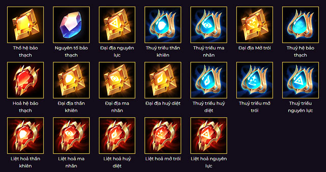 Tất cả đồ trợ thủ