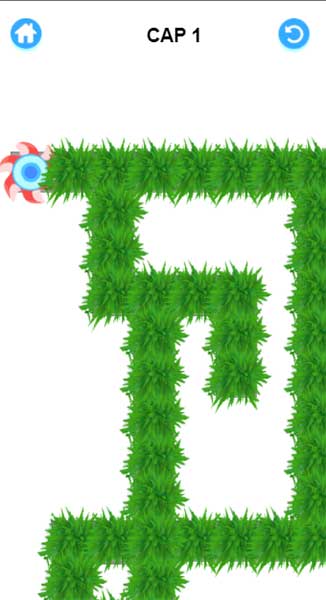 Cắt toàn bộ số cỏ trên màn hình