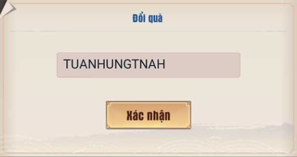 Nhập code