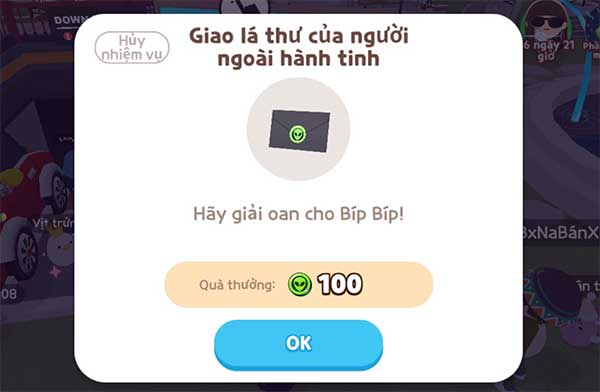 Giao thư của người ngoài hành tinh đến đặc vụ