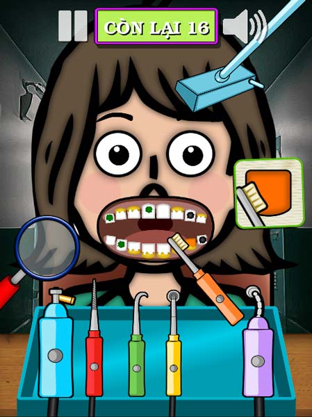 Đánh bóng các mảng bám và nhiều loại chất bẩn nguy hiểm