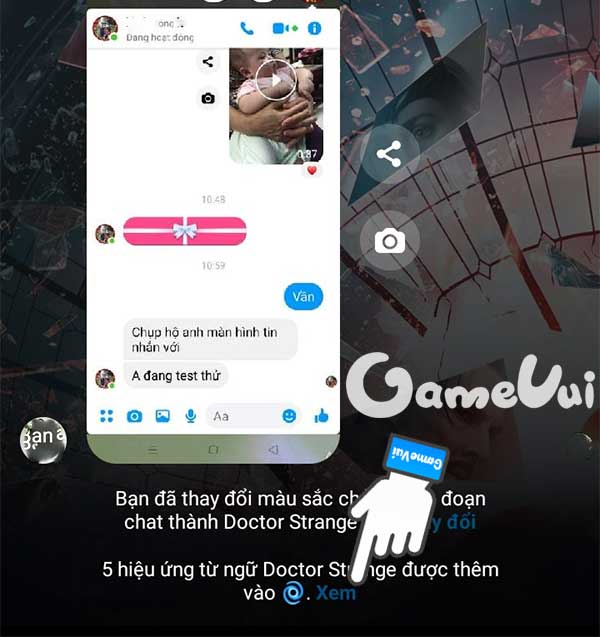 Đổi sang theme Doctor Strange