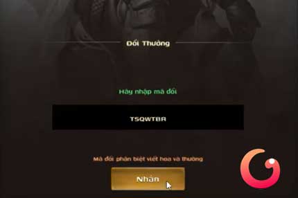Nhập code