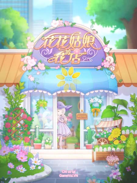 Chơi game Cửa hàng hoa - GameVui