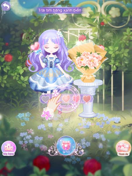 Phối hợp những bộ đồ thời trang và hoa