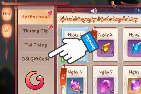 Đổi Giftcode