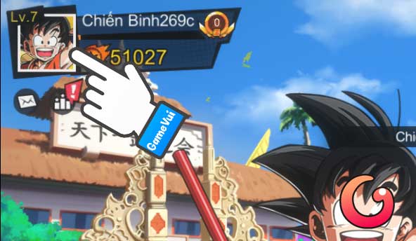 Chạm vào ảnh đại diện