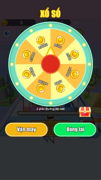 Hệ thống vòng quay may mắn nhận thưởng