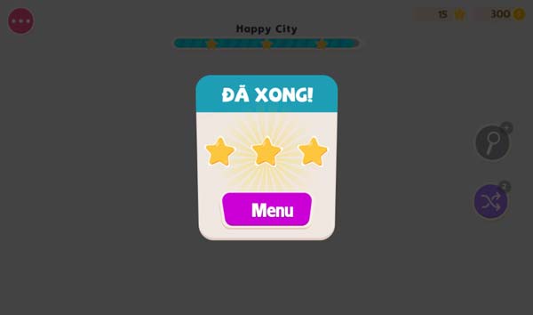 Hoàn thành cấp độ thử thách