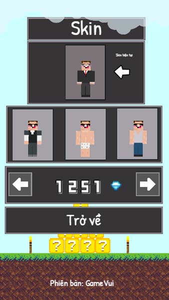 Các mẫu Skin trang phục nhân vật