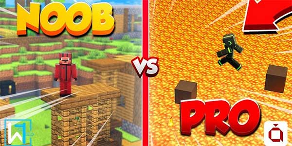 Parkour Noob vs Pro