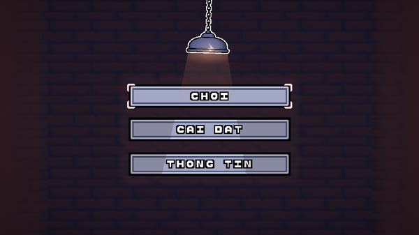 Menu chính của trò chơi