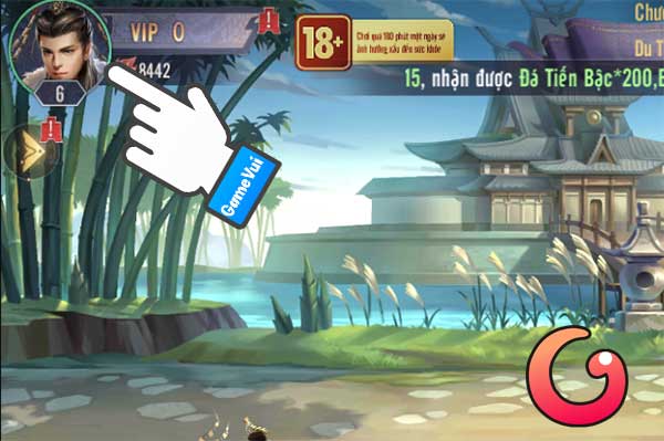 Chạm vào ảnh đại diện