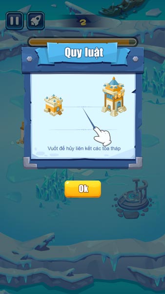 Quy luật chơi game khá đơn giản và dễ nhớ