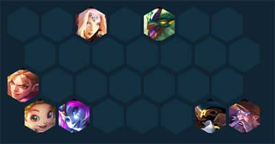 Đội hình Nami DTCL