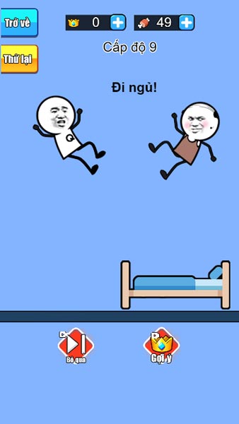 Tranh nhau giường ngủ chăng?