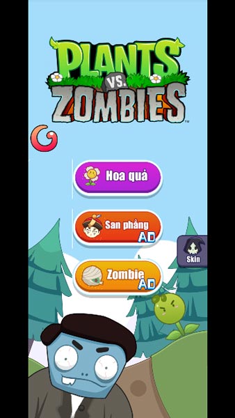 Chơi game Plants vs Zombies 3 - GameVui