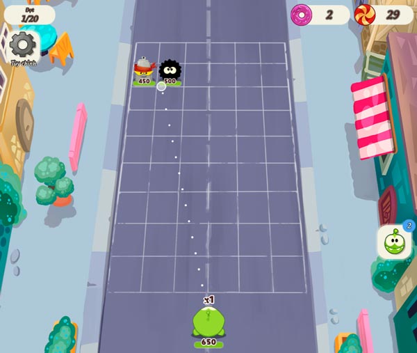 Giao diện sàn đấu