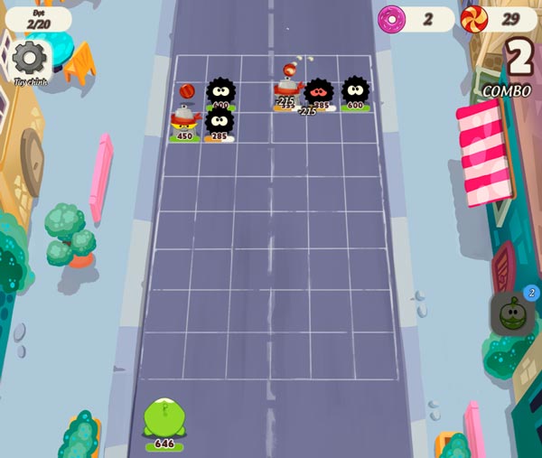 Sử dụng tia chỉ định để chọn góc bắn phù hợp