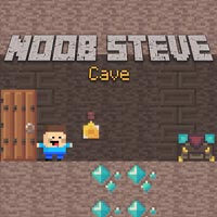 Noob Steve thoát khỏi hang động