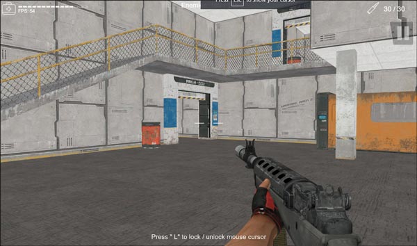 Các bạn nhớ bấm phím L để khóa con trỏ