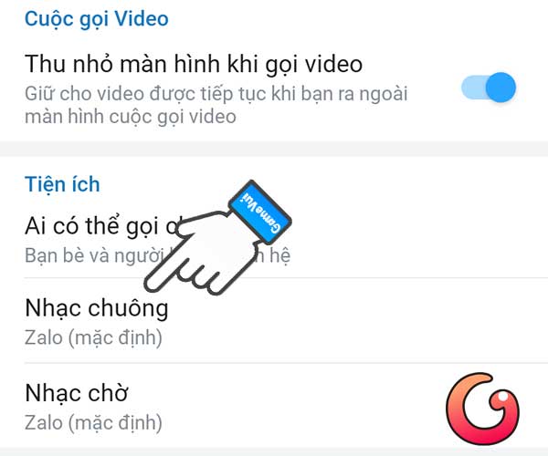Chọn nhạc chuông