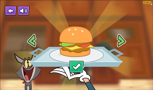 Các mẫu bánh để người chơi lựa chọn