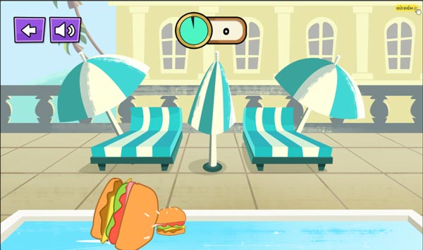 Nhanh chóng ném những chiếc bánh Snack về phía Bentley