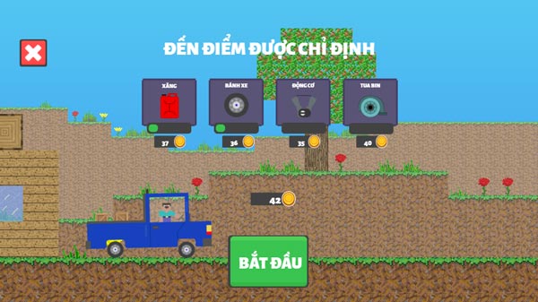 Thu thập đồng xu vàng và nâng cấp sức mạnh cho nhân vật hoặc phương tiện