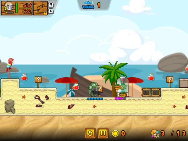 Sử dụng Robot để chiến đấu